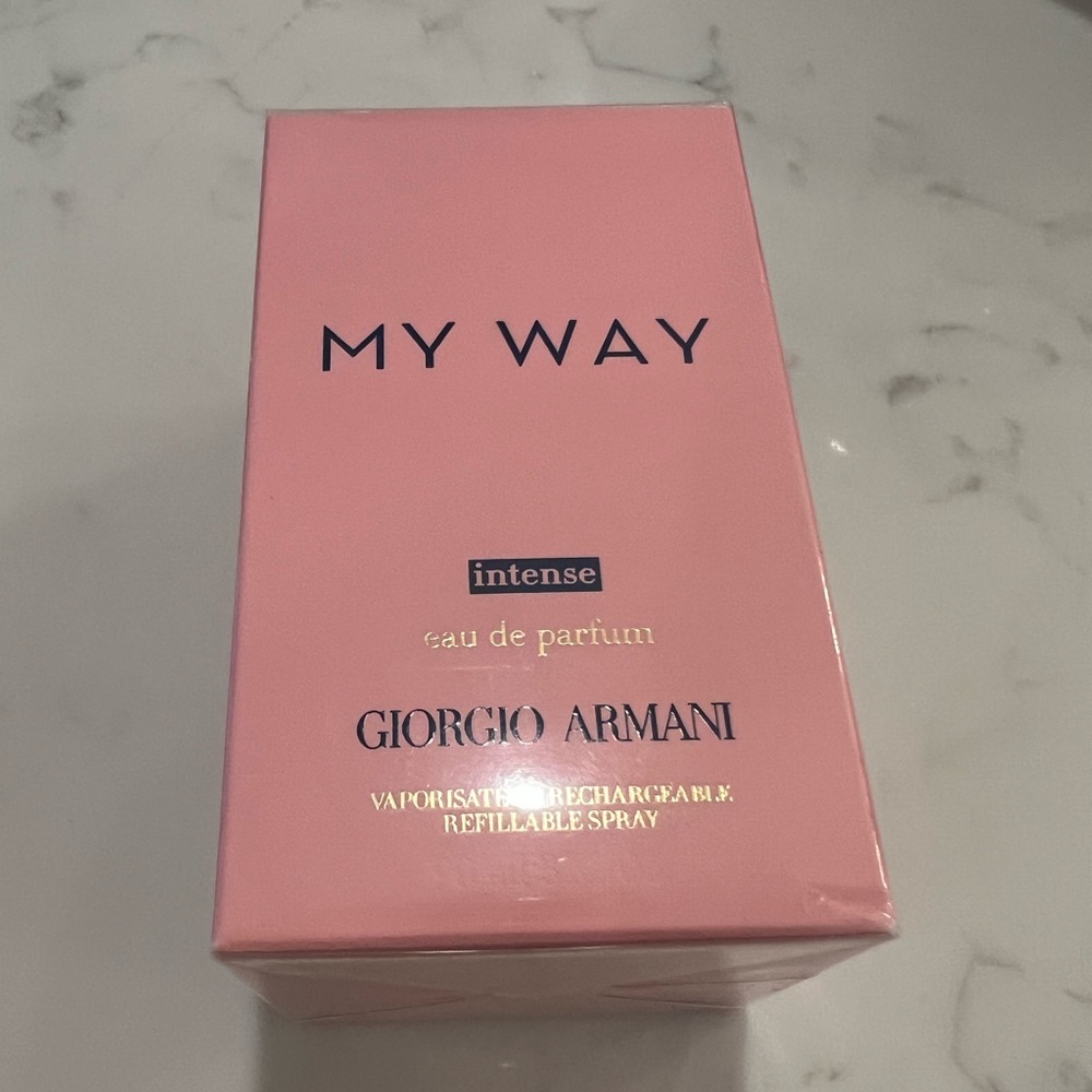 New Giorgio Armani my way intense perfume